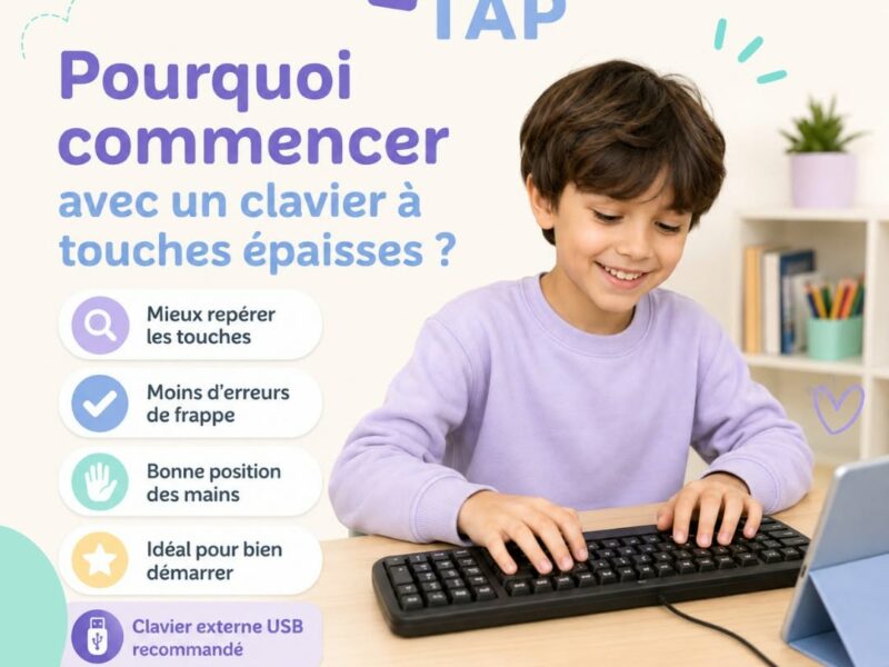 Pourquoi commencer avec un clavier à touches épaisses ?